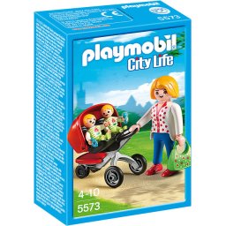 Playmobil - Carucior Cu Gemeni
