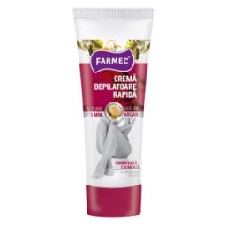 Set 3 x Crema Depilatoare Farmec, Actiune Rapida, cu Ulei de argan, 150 ml