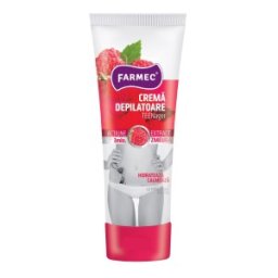 Set 4 x Crema Depilatoare Farmec TEENager, Zmeura, 150 ml