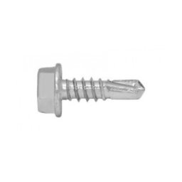 Set 250 x Surub Autoforant Cap Hex Forma K, DIN 1504 Inox A2 , 5.5 x 25 mm