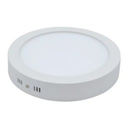 Set 2 x Aplica LED, Putere 6W, Contur Metalic, Forma Rotunda, 220V