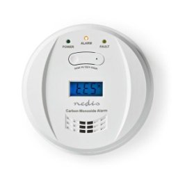 Set 2 x Detector Monoxid de Carbon 85dB, Nedis