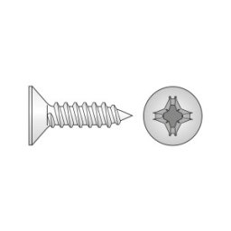 Set 250 x Surub Cap Inecat Pentru Tabla 7982 Otel Zincat-4.2x 70