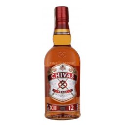 Set 2 x Whisky Chivas Regal, 12 Ani, Alcool 40%, 0.7 l