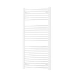 Radiator portprosop Leziter curbat 1200x600 mm, alb, 600 W (25 tuburi)