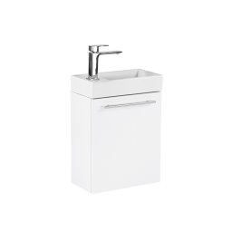 Masca chiuveta baie Leziter Fantastic 40 cm cu lavoar integrat, alb