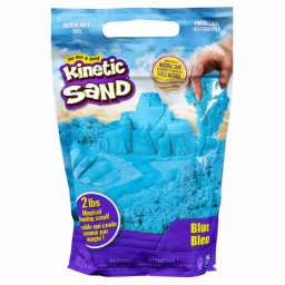 Nisip kinetic Kinetic Sand albastru 900 g pentru modelaj creativ