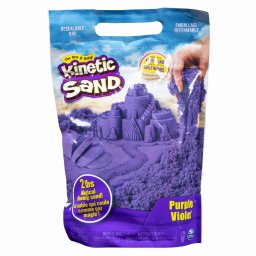 Nisip kinetic Kinetic Sand violet 900 g pentru modelaj creativ