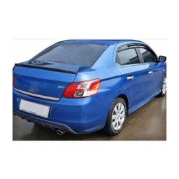 Eleron portbagaj Peugeot 301 2012-2021, negru lucios piano black