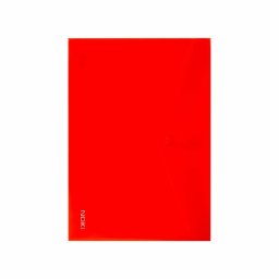 Mapa documente, Noki, A4, inchidere cu capsa, plastic, rosu