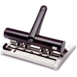 Perforator Novus B430, 30 coli, gri/negru, 4 perforatii