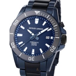 Jacques Lemans Jacques Lemans 1-2222B Hybromatic Mens Watch 42mm 20ATM 1-2222B