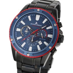 Jacques Lemans Jacques Lemans 1-2141G Liverpool Chronograph Mens Watch 48mm 20ATM 1-2141G