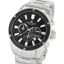 Jacques Lemans Jacques Lemans 1-2141E Liverpool Chronograph Mens Watch 48mm 20ATM 1-2141E