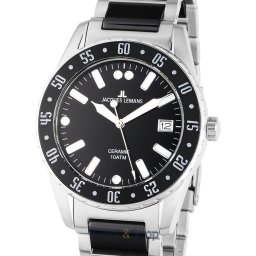 Jacques Lemans Jacques Lemans 42-10A Liverpool Ceramic Mens Watch 42mm 10ATM 42-10A