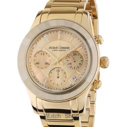 Jacques Lemans Jacques Lemans 1-2151H Venice Ladies Watch Chronograph 38mm 5ATM 1-2151H