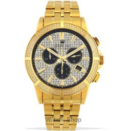 Louis XVI Louis XVI LXVI1037 Majeste Iced Out Chronograph mens watch 43mm 5ATM LXVI1037