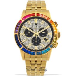 Louis XVI Louis XVI LXVI1120 Majeste Iced Out Chronograph mens watch 43mm 5ATM LXVI1120