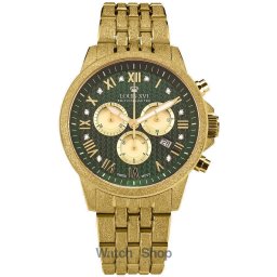Louis XVI Louis XVI LXVI3601 Mens Watch Aramis Frosted 2.0 Diamond Chronograph 43mm 5ATM LXVI3601