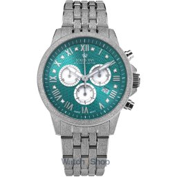 Louis XVI Louis XVI LXVI3625 Mens Watch Aramis Frosted 2.0 Diamond Chronograph 43mm 5ATM LXVI3625