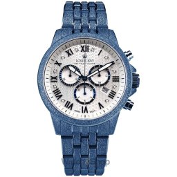 Louis XVI Louis XVI LXVI3681 Mens Watch Aramis Frosted 2.0 Diamond Chronograph 43mm 5ATM LXVI3681