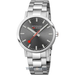 Mondaine Mondaine A660.30360.81SBJ Mens Watch SBB Classic 40mm 5ATM A660.30360.81SBJ