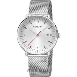 Mondaine Mondaine MLE.41210.SM Mens Watch Doppio 41mm 5ATM MLE.41210.SM