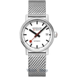 Mondaine Mondaine MSE.35610.SM Ladies Watch Evo2 Automatic 35mm 5ATM MSE.35610.SM
