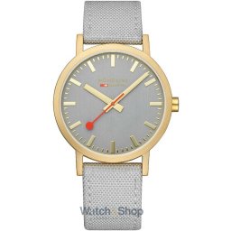 Mondaine Mondaine A660.30360.80SBU Classic Gray And Gold 40mm 3ATM A660.30360.80SBU