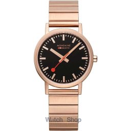 Mondaine Mondaine A660.30314.16SBR Classic Black And pink 36mm 3ATM A660.30314.16SBR