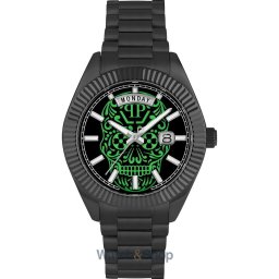 Philipp Plein Philipp Plein PWPNA0724 Mens Watch Rock Couture Day-Date 42mm 5ATM PWPNA0724
