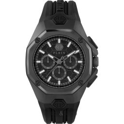 Philipp Plein Philipp Plein PWTBA0623 Mens Watch Octagon Chronograph 45mm 5ATM PWTBA0623