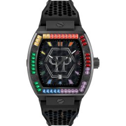 Philipp Plein Philipp Plein PWPUA0324 Mens Watch The Hexagon Phantom 44mm 5ATM PWPUA0324