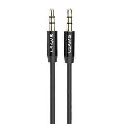 Accesorii Audio Hi-Fi Cablu Adaptor Audio Jack la Jack 1m - USAMS (YP-01) - Black