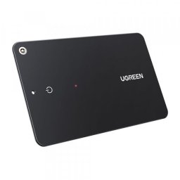 Dispozitiv anti pierdere tip card CM817 Smart Finder Bluetooth 5.2 Baterie reincarcabila IP68 Compatibil cu Apple Find My Negru