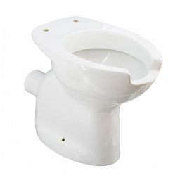 Vas WC stativ pentru persoane cu dizabilitati, evacuare laterala, Easil,