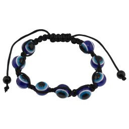 Bratara impletita reglabila cu Ochi protectori, 10mm