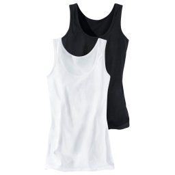 H.I.S Maiou 'Cotton made in Africa' negru / alb