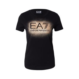 EA7 Emporio Armani Tricou culoarea pielii / negru