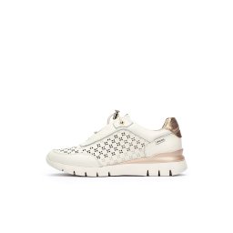 PIKOLINOS Sneaker low 'Cantabria' auriu / auriu - roz / alb murdar