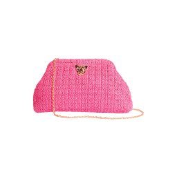 Lipsy Clutch auriu / roz