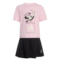 ADIDAS SPORTSWEAR Costum de trening 'Disney Minnie Maus' roz / negru / alb