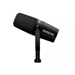 Microfon MV7+-K-BNDL - lectern/vocal microphone with XLR/USB-C connector, black + desk stand GATOR