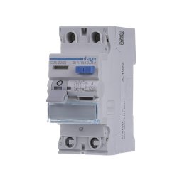Diferential RCCB QC 25A 1P+N 30mA 6Ka tip A Hager CDS225D