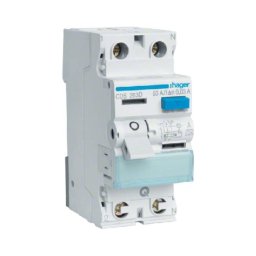 Diferential RCCB QC 63A 1P+N 30mA 6Ka tip A Hager CDS263D