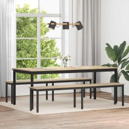banca Sonoma 200 x 35 x 45 cm Lemn compozit GartenMobel Dekor
