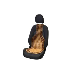 Husa universala scaun auto Carpoint cu bile pentru masaj, 137 x 43 cm