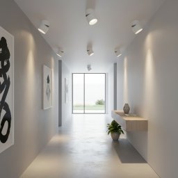 Proiector LED rotativ TINNIE 9W, lumina neutra 4000K, alb mat