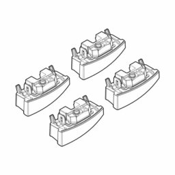 Kit montaj bare plafon C109 pentru Fiat Panda, Panda Classic si Van