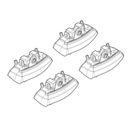 Kit montaj bare portbagaj C154 pentru Opel Adam si Adam Rocks fixpoint
